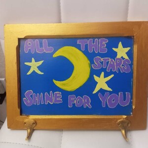 All the Stars Shine for You Wall Plaque