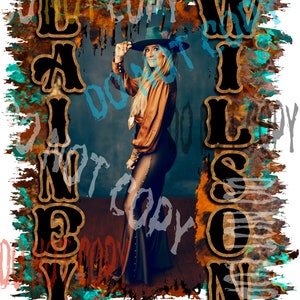 Immagine digitale della maglietta Lainey con design bonus del bicchiere