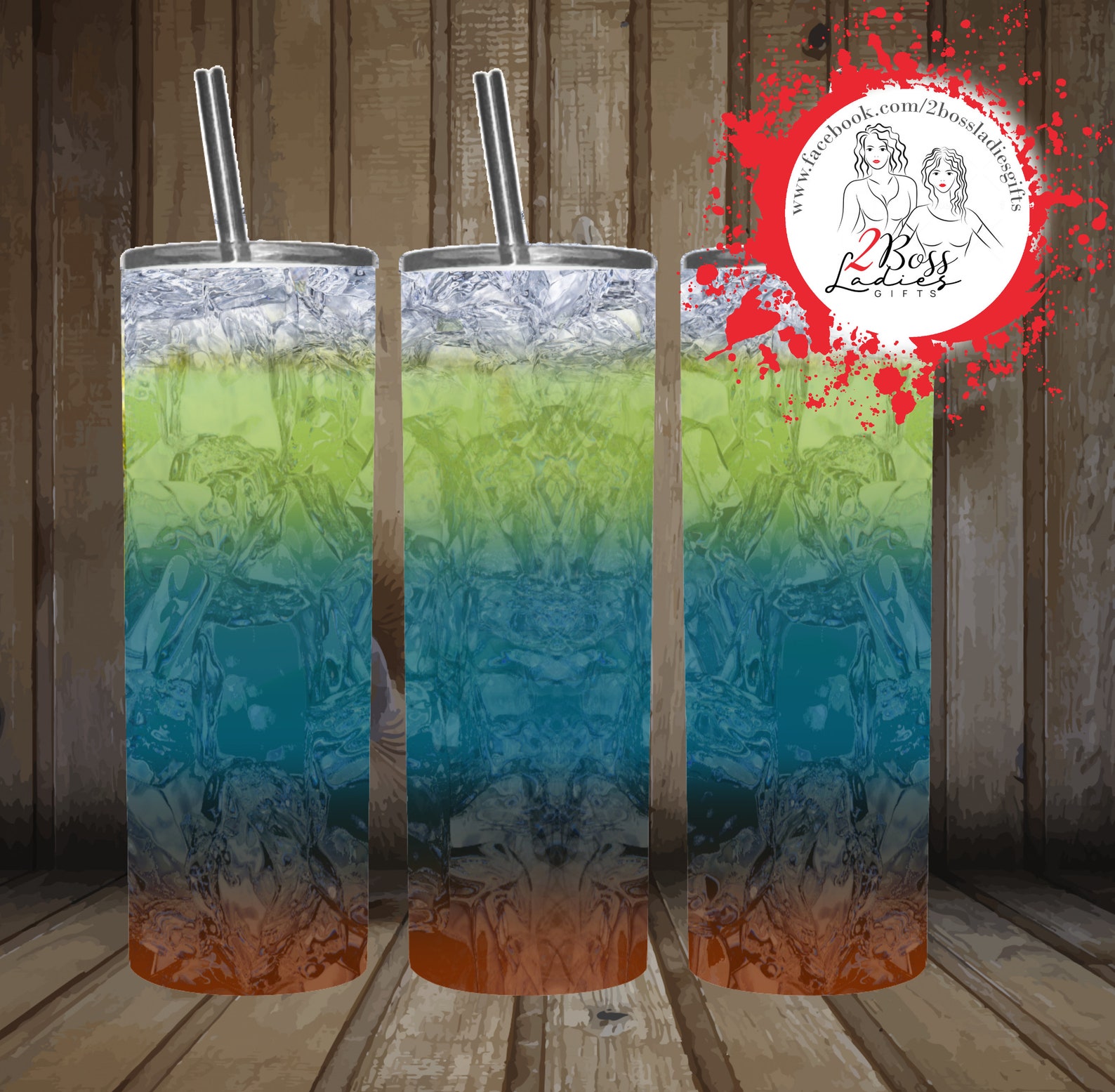 Loaded Ice Tea 20oz Skinny Tumbler Digital File Yellow and Etsy