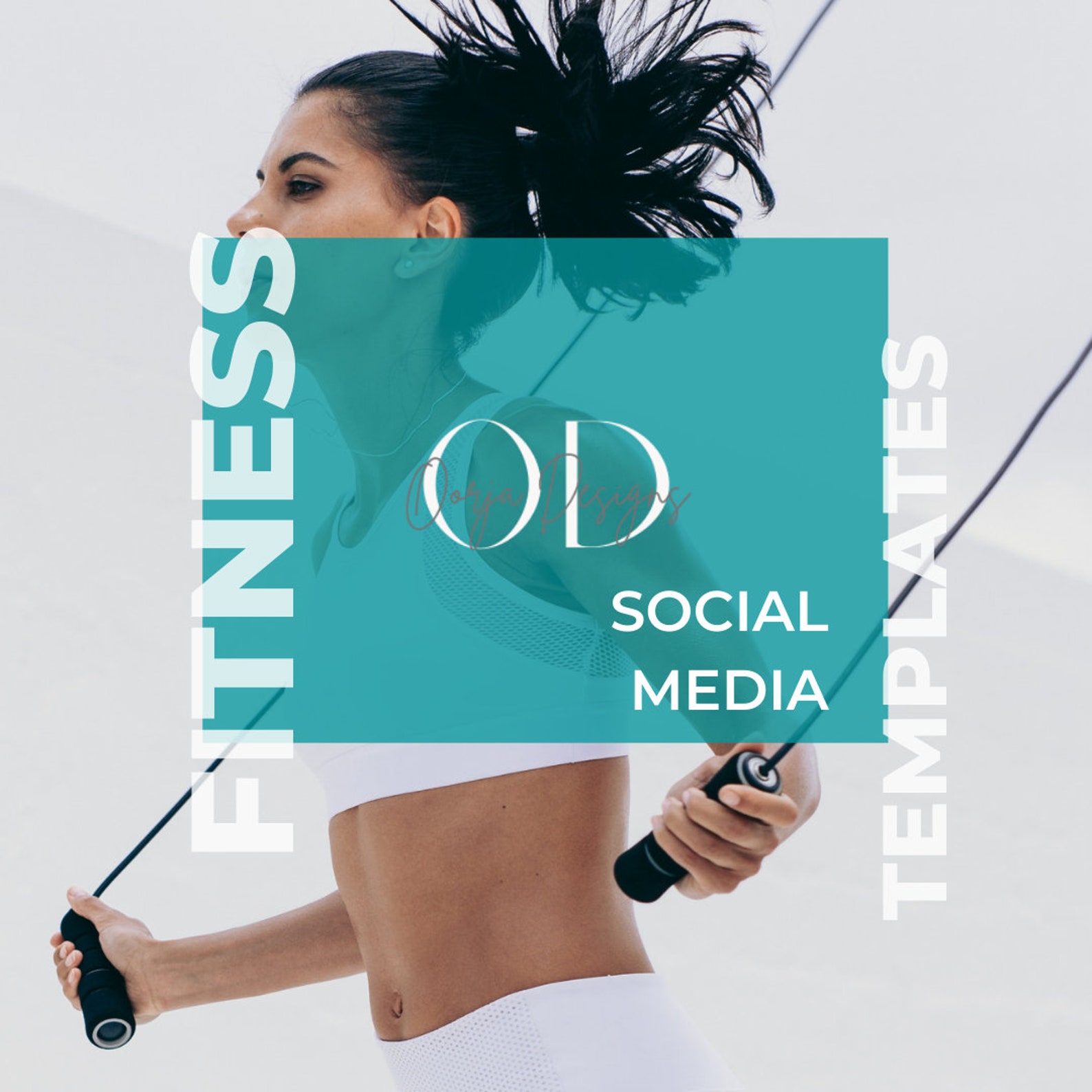 Fitness Social Media Template Etsy