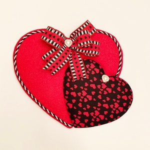 Valentine Wreath Attachment, Valentine Heart Wreath Attachment, Valentine Heart, Wreath Attachment