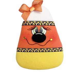 Candy Corn Wreath Attachment, Halloween Wreath Attachment