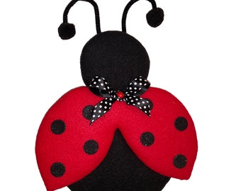 Ladybug Wreath Attachment - Two sizes
