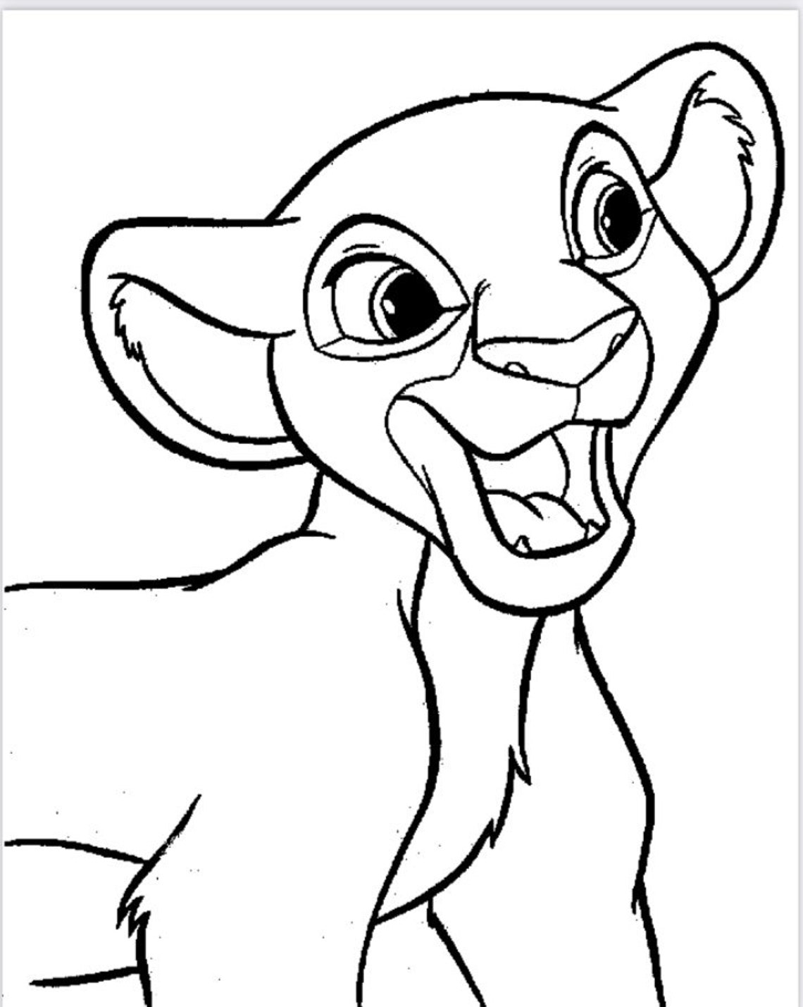 Coloring pages for kids Disney themed coloring pages Etsy
