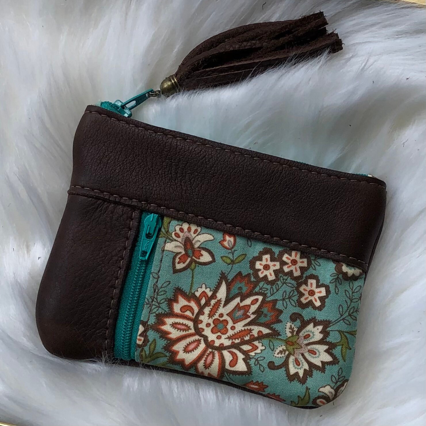 Zippy Coin Purse Sunrise Pastel Goth