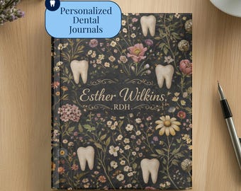 Personalized Dental Assistant Gift for Dentist Dental Accessories New Dental Office Journal for Hygienist Gift Notebook Dental Student Gift