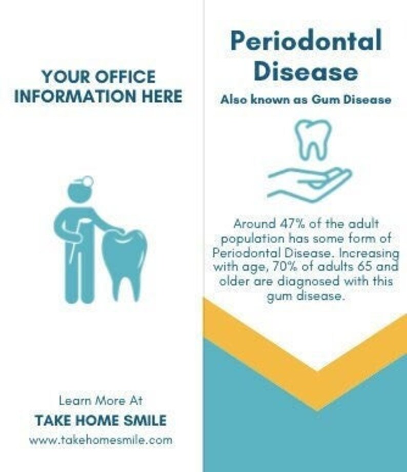 Periodontal Disease Brochure Etsy
