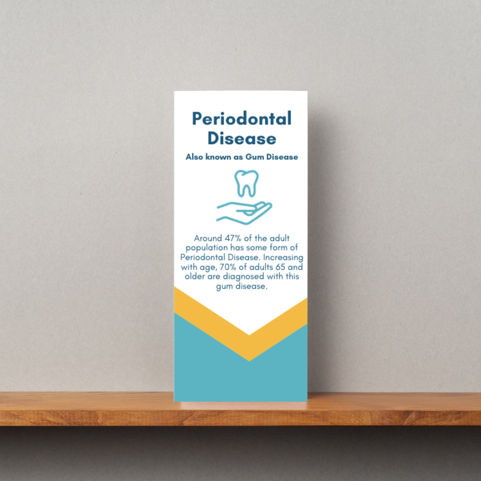 Periodontal Disease Brochure, Dental Hygiene, Dentist, Digital Download