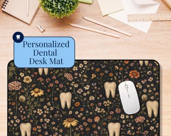 Dental Accessories New Dental Office Decor Mouse Pad Dentist Gift New Dental Student Gift for Dental Hygienist Gift Dentist Office Supplies