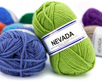 Lana NEVADA Cervinia misto lana 50% lana merino - 50 gr