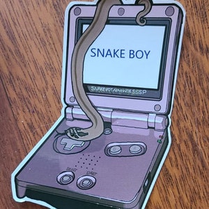Hognose Snakeboy Sticker |  GameBoy | Vinyl Stickers