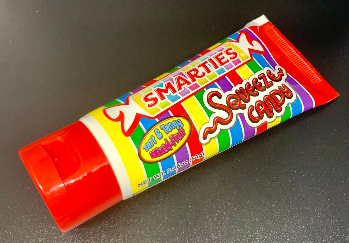 Smarties Squeeze Tube Candy Etsy