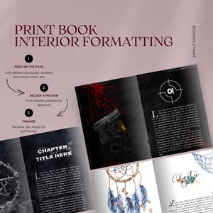 Paquete de formato interior estándar de impresión / EPUB, KDP, etc. / Ficción / Romance oscuro