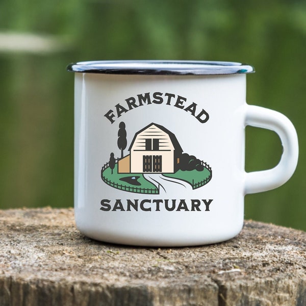 Farmstead Camp Mug, Homestead Camp Mug, Farm Camping Mug, Farmer Gift, Farming Camp Mug, Gift for Farmer, Barndominium Mug, Animal Sanctuary