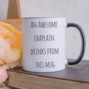 Chaplain Mug, Chaplain Gift, Clergy Gift, Mug for Chaplain, Military Chaplain Mug, Prison Chaplain, Hospital Chaplain Mug, Pastor Coffee Mug