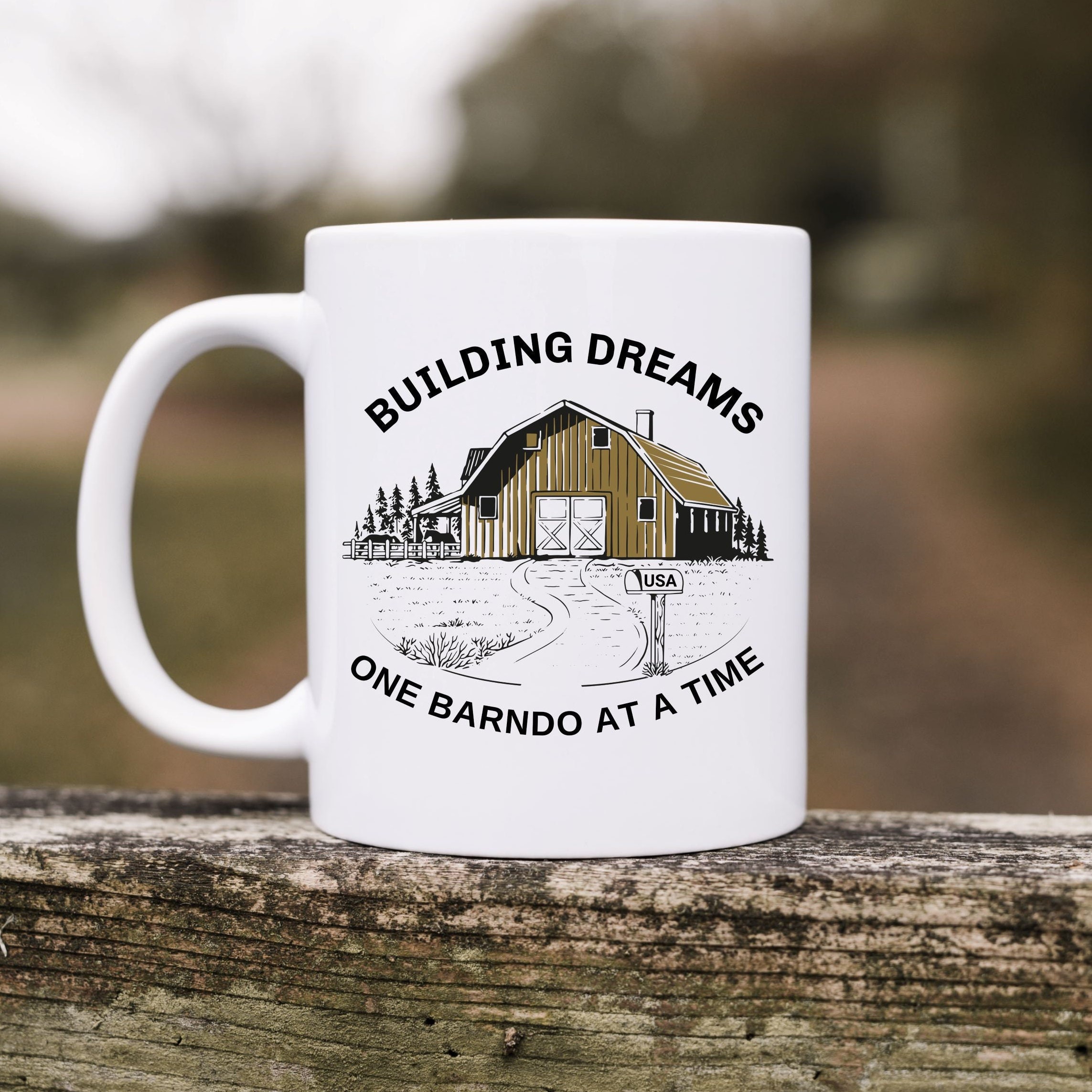 Barndominium Camping Mug, Barndo Camping Mug, Barndominium Home Builder ...