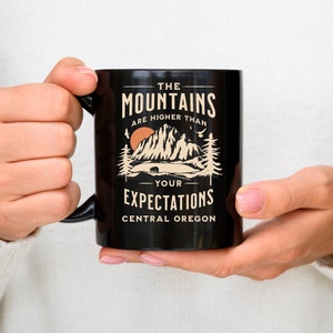 Moving to Oregon Gifts, Central Oregon Coffee Mug, Mountain Hiking, Pacific Northwest Gift Mug, Oregon Souvenir Gift, Relocating to Oregon