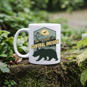 Moving to Oregon Gifts, Relocation Gifts, Central Oregon Coffee Mug, Pacific Northwest Mug, Bend Redmond Prineville Sisters, Oregon Souvenir