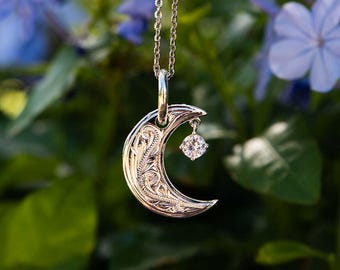 Crescent Moon Pendant