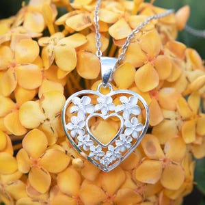 Garden of Love Heart Pendant