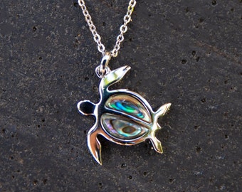 Abalone Lanai Honu Pendant