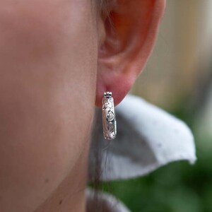 Half-Circle Scroll Earrings