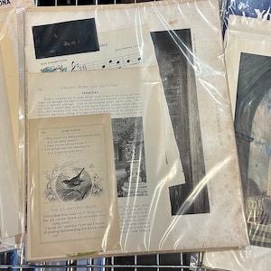 Vintage/Antique Paper Ephemera Bundle - Pre-1930&#39;s (1800s, 1900s, 1910s, & 1920s)