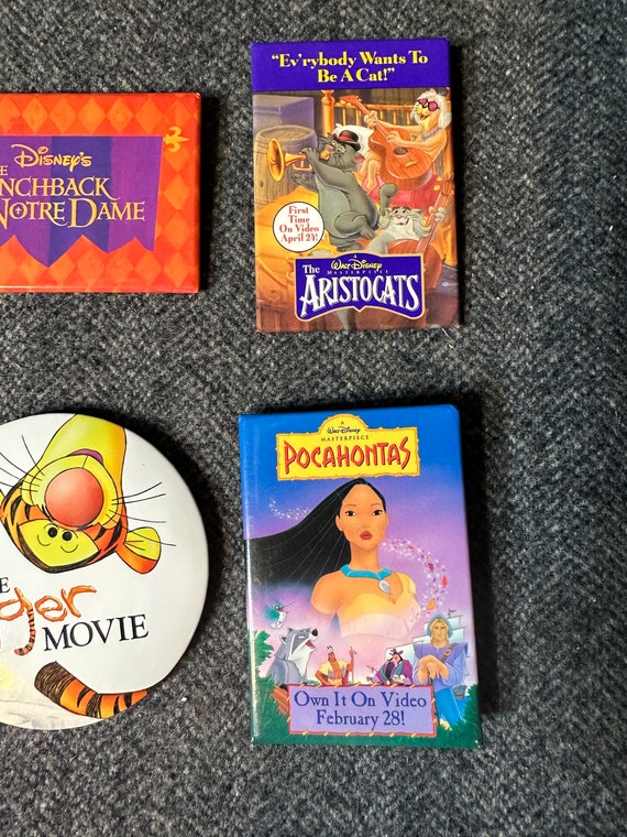 Old Stock Promotional Pinback Buttons - Disney An… - image 4