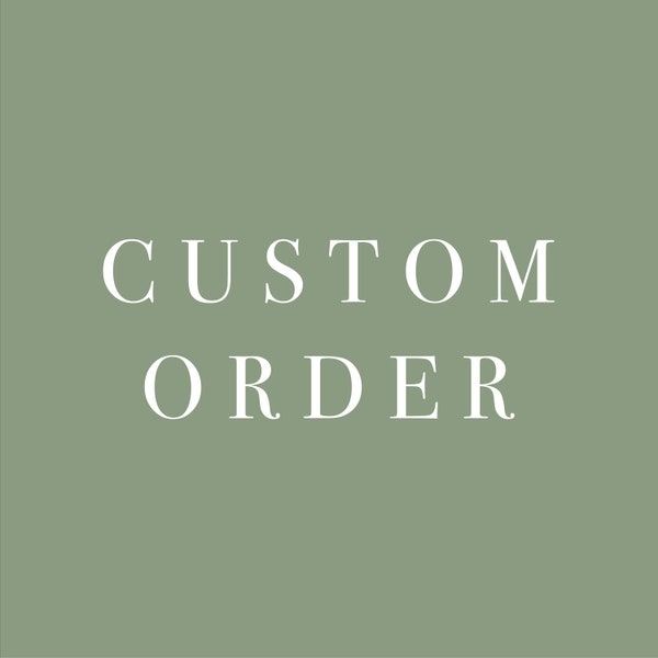 Custom Order | Wedding Stationery Custom Order