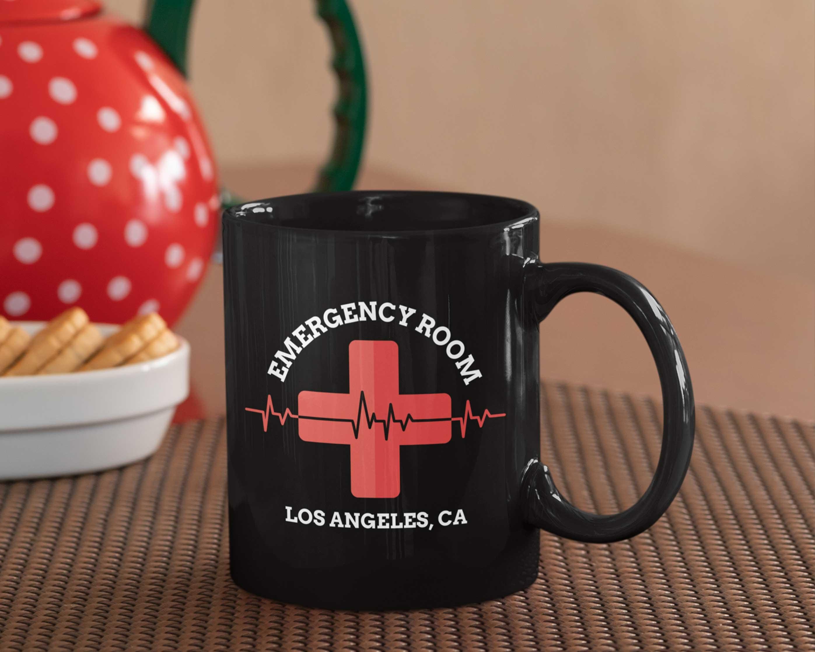 Emergency Room Coffee Mug 11oz Black Etsy