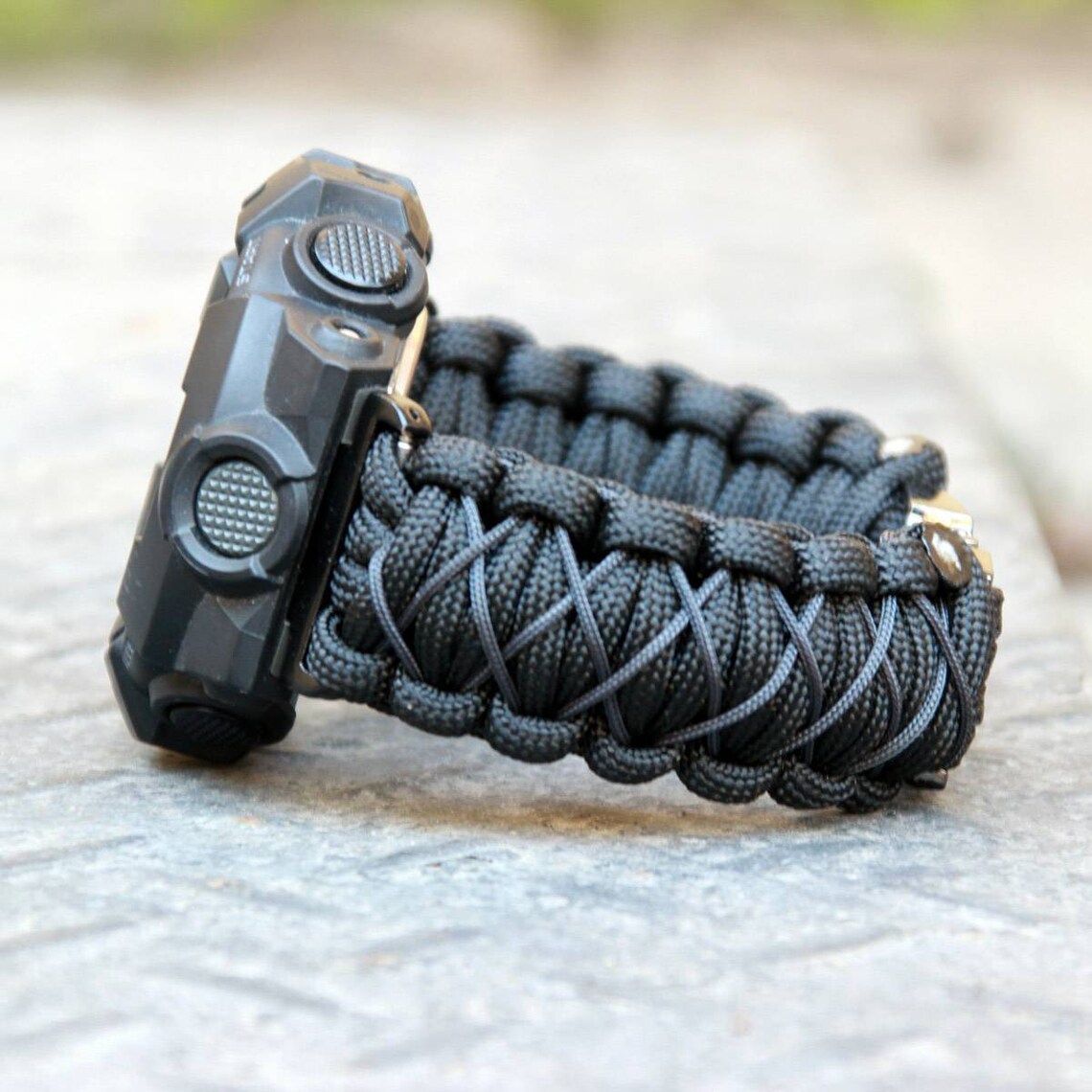 GShock Black Paracord Watch Band Strap for GSHOCK 16mm Lug Etsy