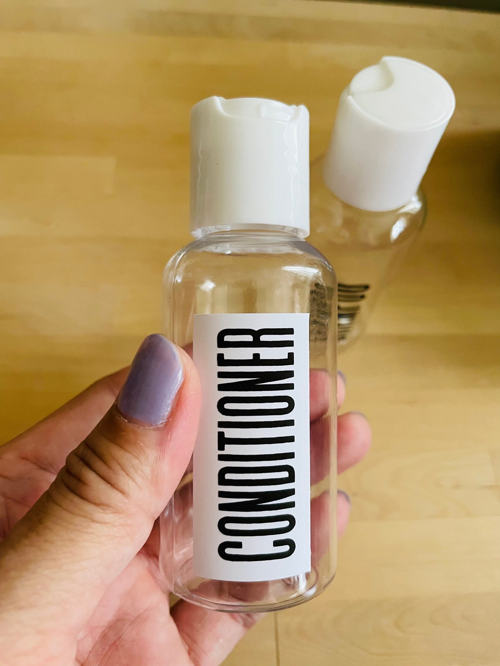 Travel toiletry or small bottle labels vinyl and sticker Etsy