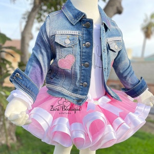 Denim tutu skirt hotsell