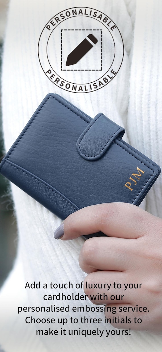 BAONUO Porta Carte Di Credito Uomo Con RFID Protection Anticlonazione - Foto 10