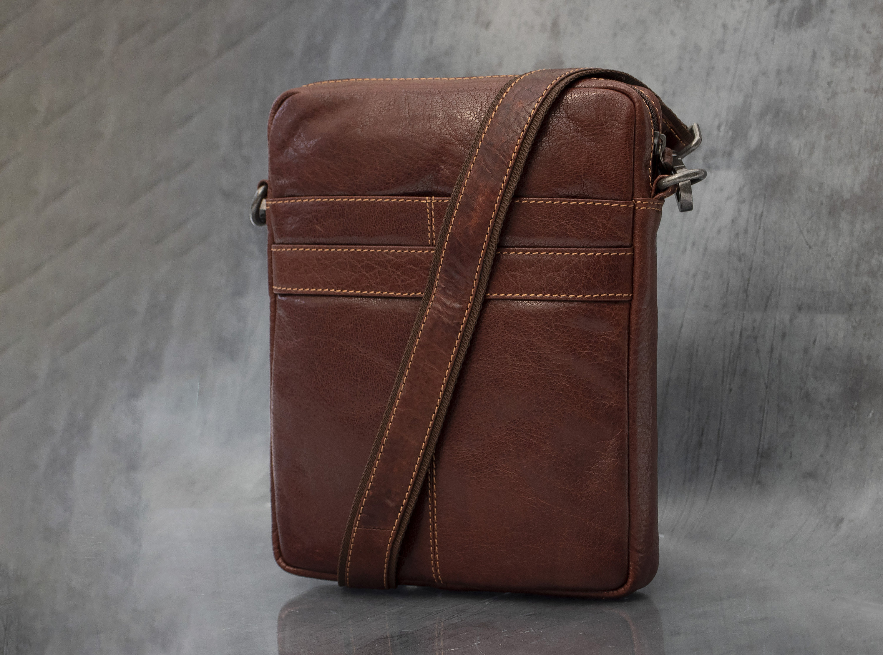 Personalised Men's Vintage Brown Leather Flight Bag - Etsy UK