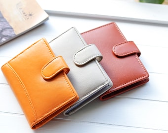 Credit Card Holder Wallet For Women Small Credit Card Holder Womens Wallet Personalised Card Holder Leather Purse For Women Card Holder