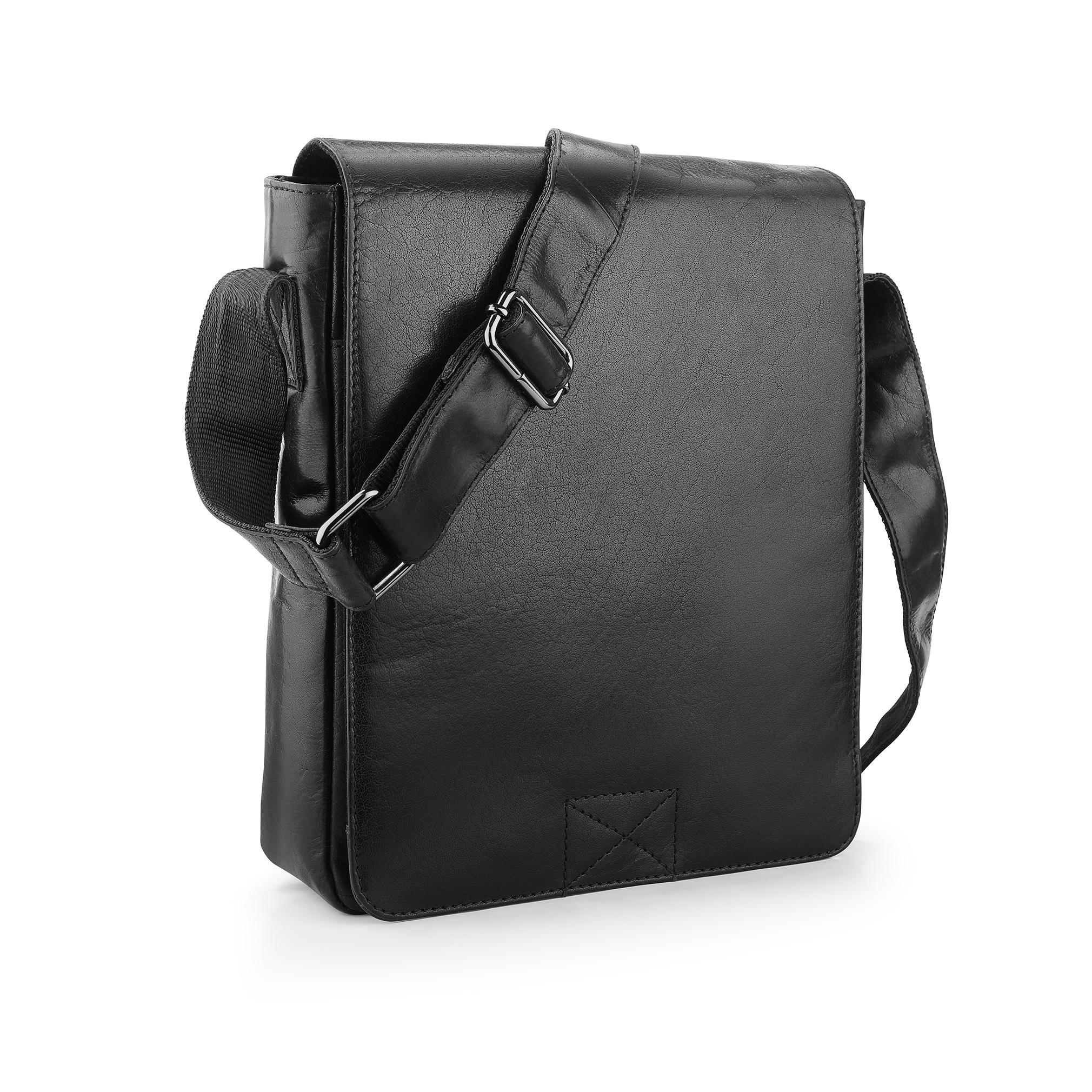 Personalised Mens Full Grain Leather Bag Laptop Crossbody Satchel Work Shoulder Briefcase Custom Engraved