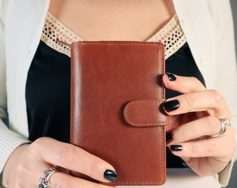 Wallet For Women Purse For Women Personalised Gift For Her Handmade Leather Wallet