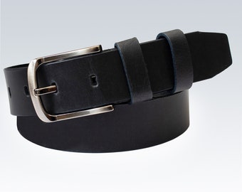 Handmade Leather Belt With Personalisation, Gift For Him