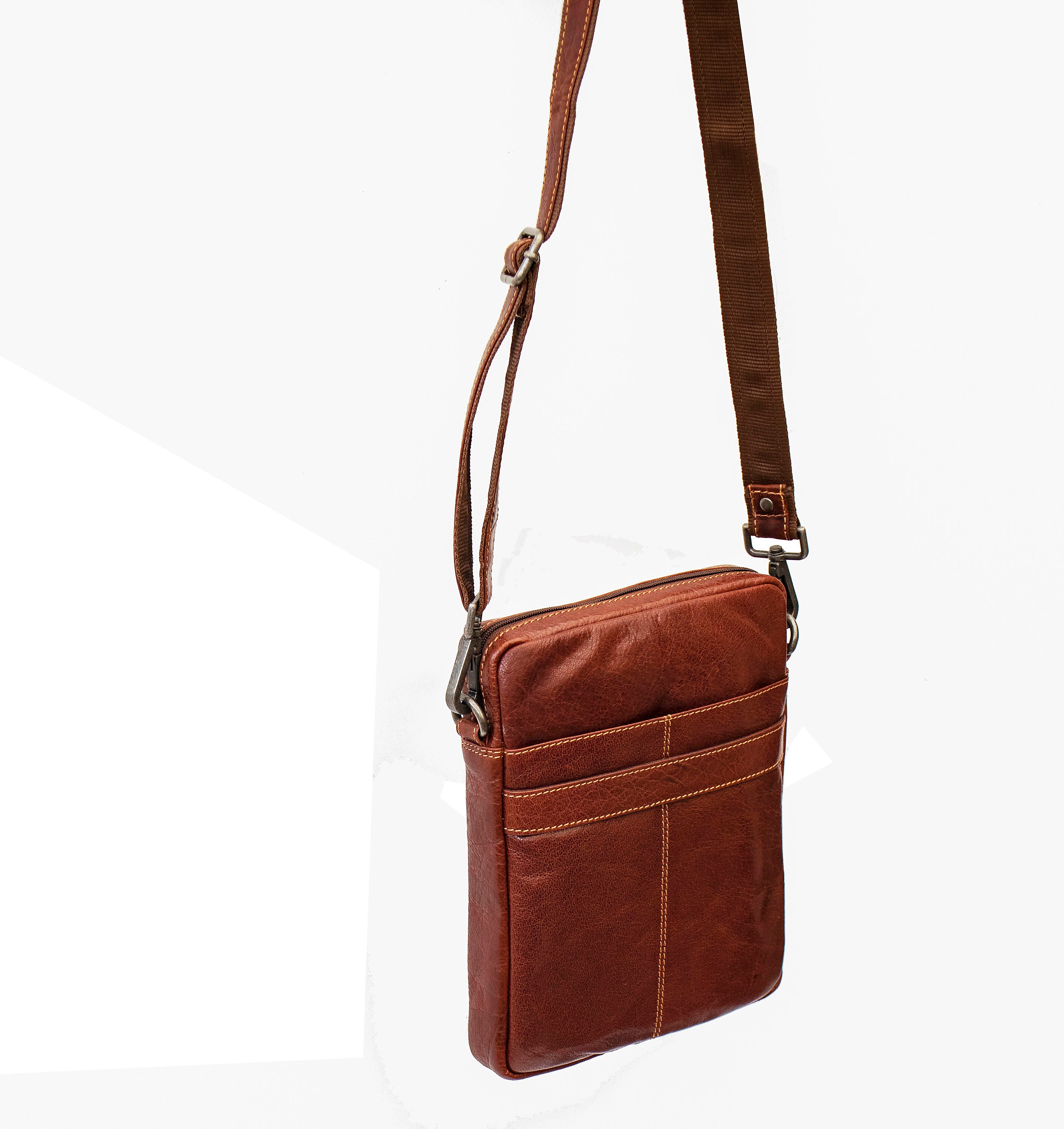 Personalised Men's Vintage Brown Leather Flight Bag Etsy UK