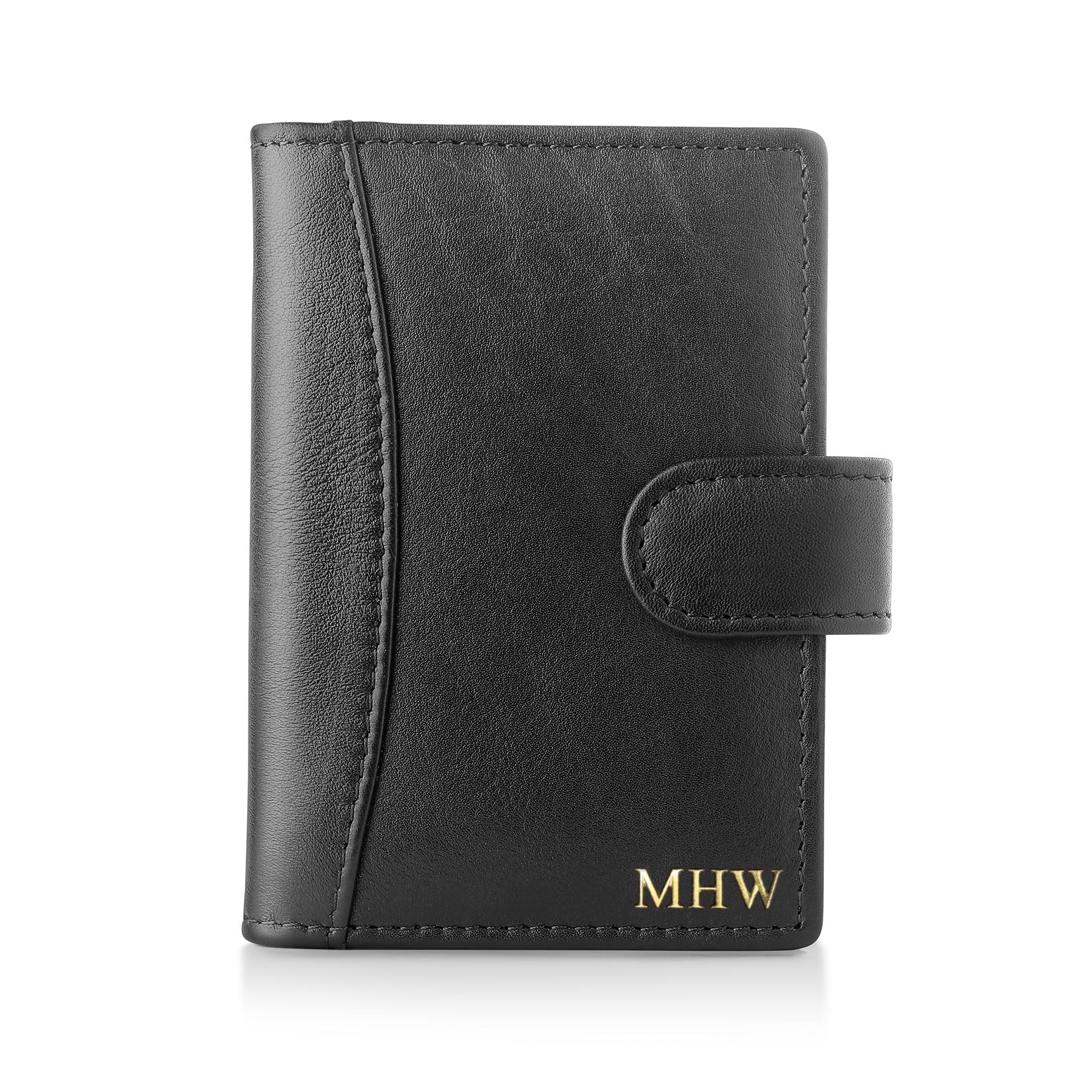 leather credit card holder with plastic sleeves Men's Genuine Soft Wallet 24 Clear Pocket #602 at Amazon Men's Clothing store A study in simplicity and craftsmanship New Leather Checkbook Wallet and