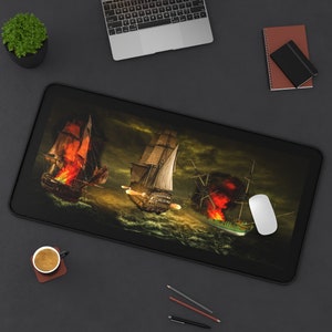 Battle Desk Pad - Desk Mat for Teens- Large Mouse paddesk pad mouse pad 12inches