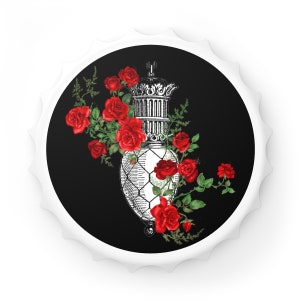 Victorian Style Bottle Opener - Halloween  Bottle Opener  -  Beer opener magnet