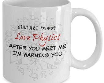 Tazza insegnante di fisica, divertente regalo di fisica