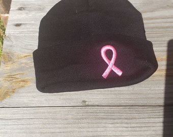 Breast Cancer Beanie - Etsy
