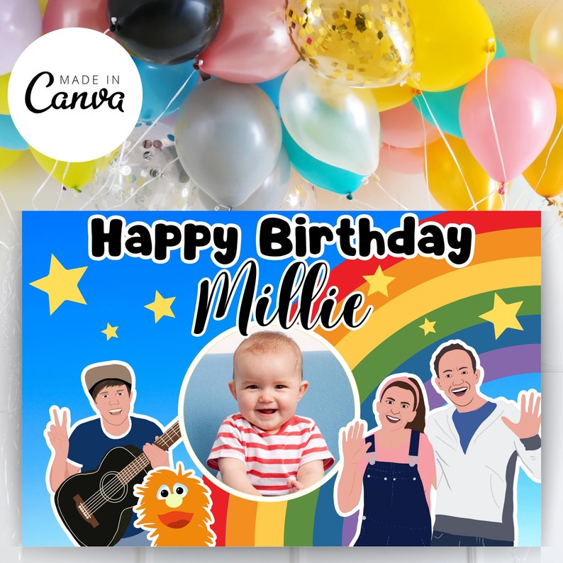 MS RACHEL BIRTHDAY Banner Ms Rachel Party Decorations Ms - Etsy