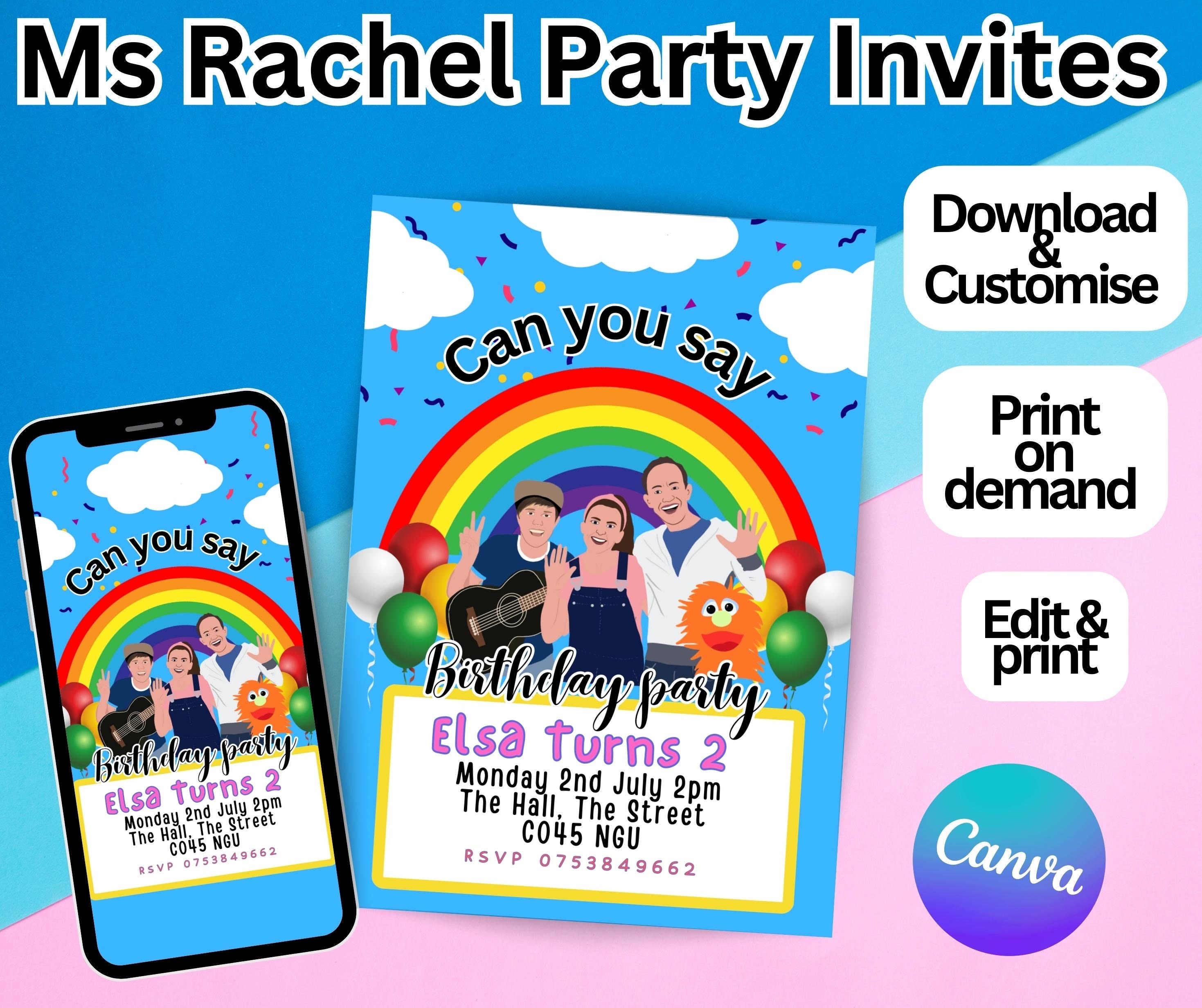 Miss Rachel Party Supplies 23