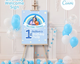 MS RACHEL BIRTHDAY Welcome Sign, Ms Rachel Party Decorations, Ms Rachel Banners, Ms Rachel Kids Party, Ms Rachel Birthday, Birthday Poster