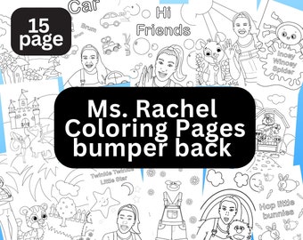 MS RACHEL COLORING pages, Ms Rachel Party, Printable Ms Rachel Colouring, Kids Colouring Pages, Ms Rachel Colouring, Ms Rachel Birthday