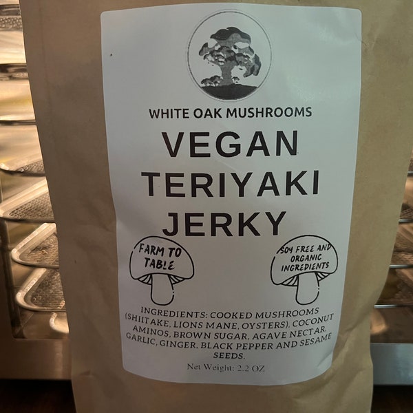 Vegan Teriyaki Jerky